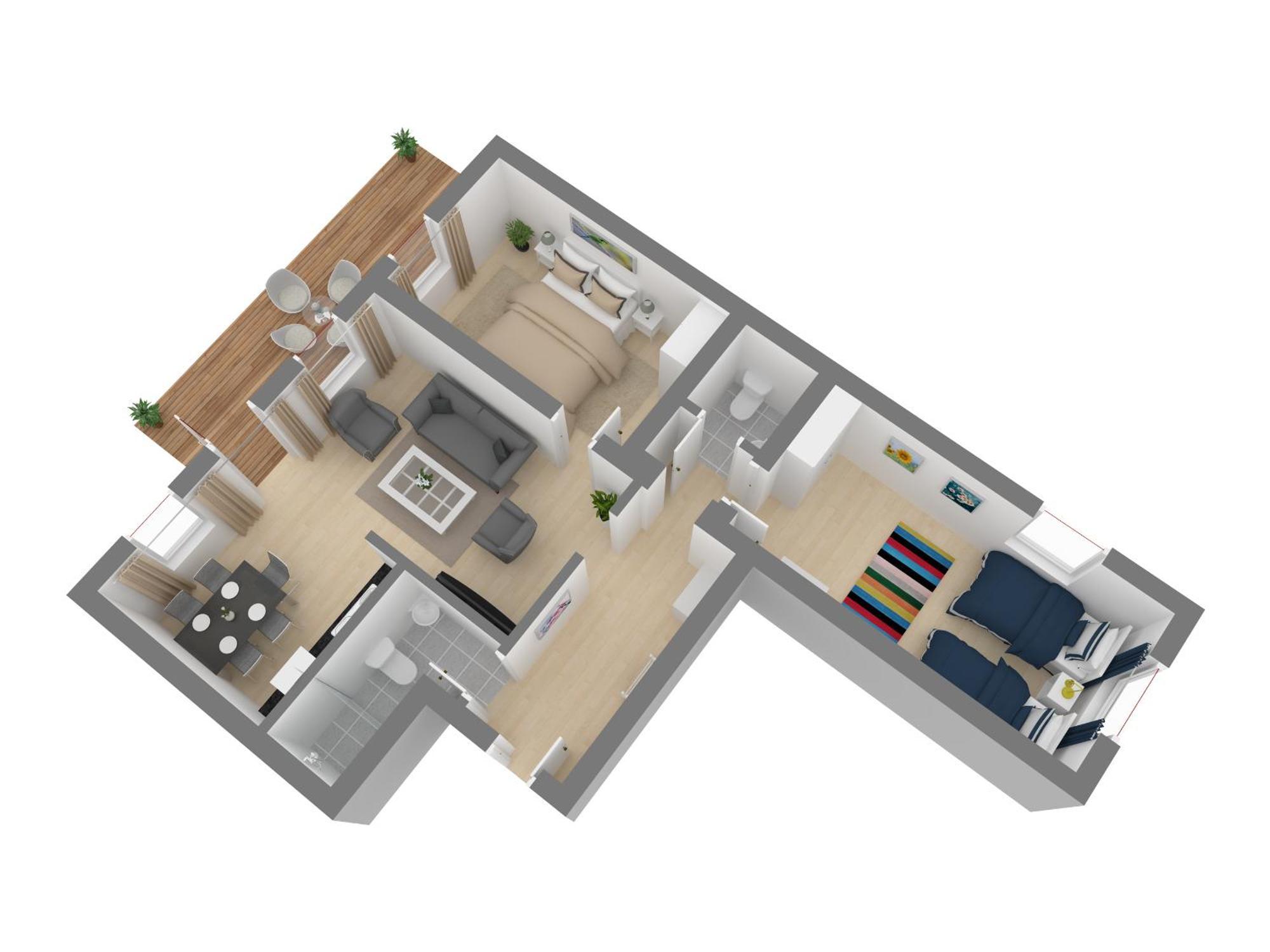 Gutshof Gross Behnkenhagen Appartement Buitenkant foto