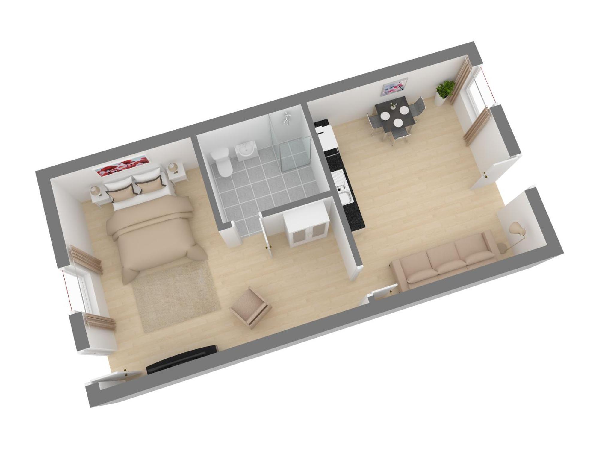 Gutshof Gross Behnkenhagen Appartement Buitenkant foto