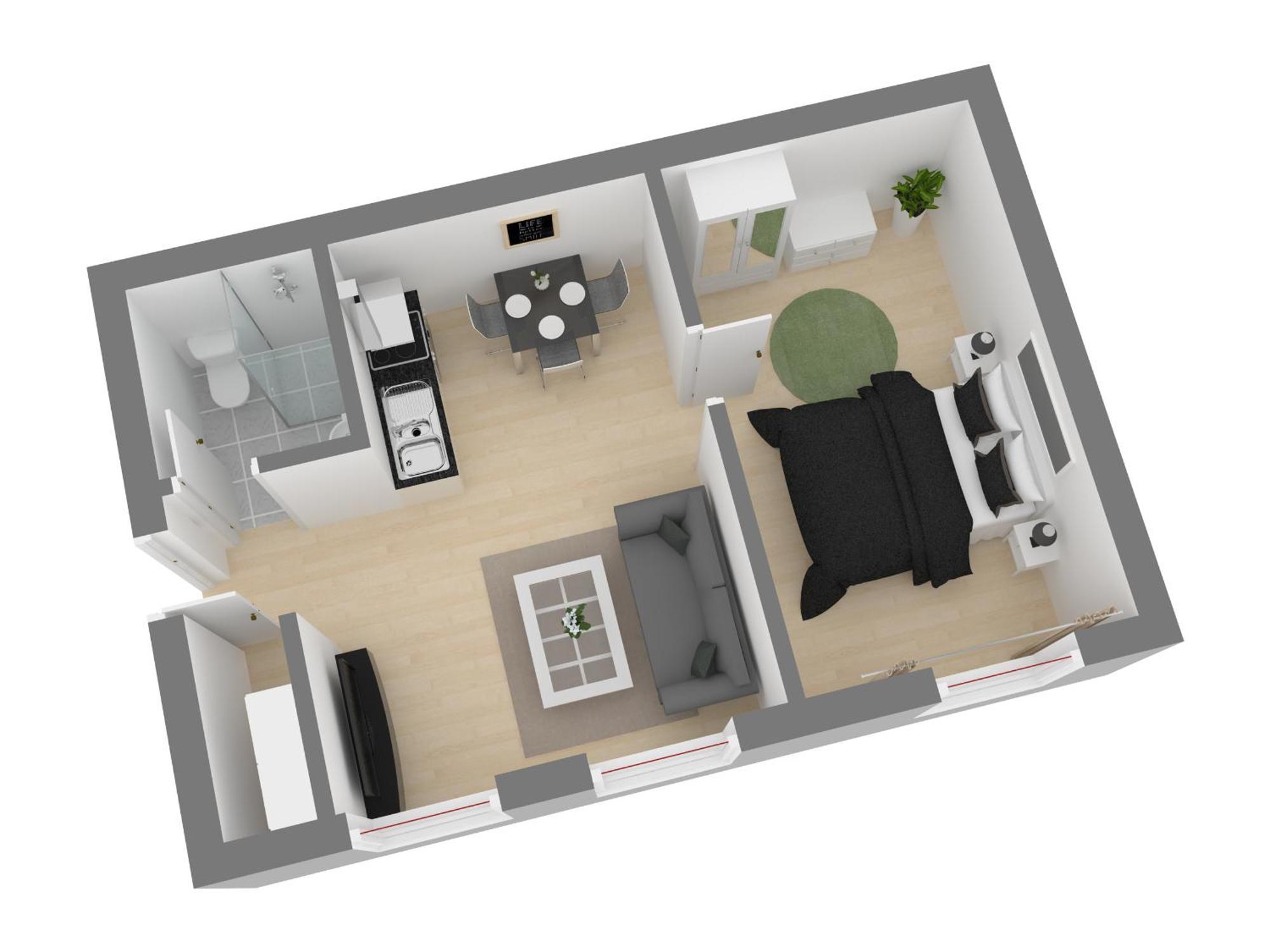 Gutshof Gross Behnkenhagen Appartement Buitenkant foto
